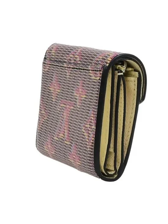 Louis Vuitton Compact Wallet Trifold Pop Rose 88 Bs127 - Picture 3 of 15